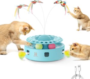 cat twirl and ball toy